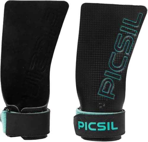 PICSIL Falcon Calleras para Cross Training, Grips de 2&3 Agujeros, Almohadilla Extra para Mayor Protección y Confort, para Gimnasio, Box, Halterofilia, Previenen Ampollas y Desgarros, Unisex (G+)