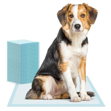 100x ARNOMED almohadillas para cachorros, bandeja sanitaria para perros a prueba de fugas en 60x90cm, accesorios para perros pequeños, alfombrillas PIPI de 5 capas para perros