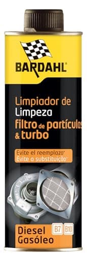 Limpiador del Filtro de Partículas Diésel - Limpia la Suciedad del Filtro de Partículas - 0,5 L - Disminuye el Consumo de Carburante y Ruidos - Ayuda a Evitar Reparaciones Costosas - Bardahl
