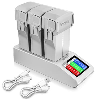 STARTRC Cargador De Batería LCD para dji Mini 4 Pro/Mini 3 Pro Accesorios, El Centro De Carga Bidireccional De La Serie para dji Mini 4 Pro/Mini 3, Accesorios Batería Inteligente Charge Three