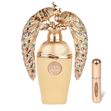 Perfume Afeef Original 100ML, Perfume Árabe Unisex de Larga Duración, Eau Da Parfum, Incluye Atomizador 5ML, Fragancia Oriental Unisex | Notas Dulces, Amaderadas y Especiadas (Afeef)