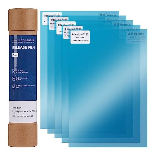 Anycubic 10.1" Film de Liberación Rápida(5PCS),para Photon Mono M5s, Photon Mono M5s Pro, Photon Mono M7 Pro, Photon Mono M7