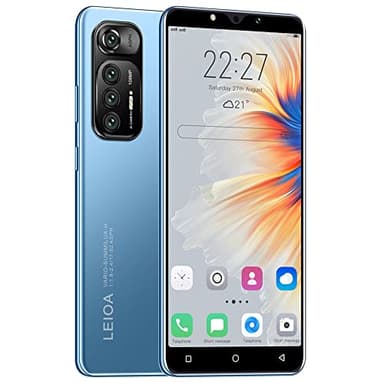 McMgc Smartphone Barato, Pantalla de 5,0 Pulgadas, 16GB ROM (128GB Escalable), Android 9.0, Teléfono Barato con Doble SIM y Doble Cámara, Lindo Teléfono 3G/gsm (Blue)