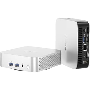 GEEKOM A8 Mini PC, AMD Ryzen 9 8945HS (8 núcleos 16 Hilos, hasta 5,2 GHz) Mini PC Gaming Windows 11 Pro 32 GB DDR5 2TB SSD Mini Computadora | AMD Radeón 780M | WiFi 6E | BT5.2 | 8K | IA |