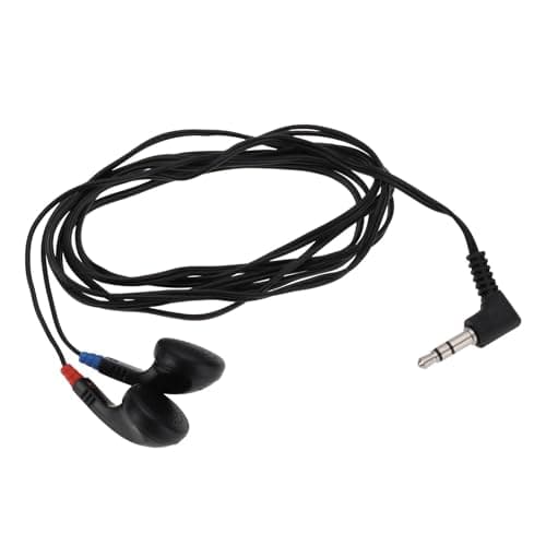 OTOTEC 1 Unidad de Auriculares Estéreo con Cable Compatible con Nintendo Gameboy Classic Auriculares de Repuesto Rojo Azul Estilo DMG-02 Conector para Auriculares de 3,5 Mm