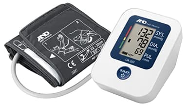 A&D Medical Tensiómetro de Brazo digital, medición precisa de la presión arterial y el pulso, validado clinicamente – UA-651