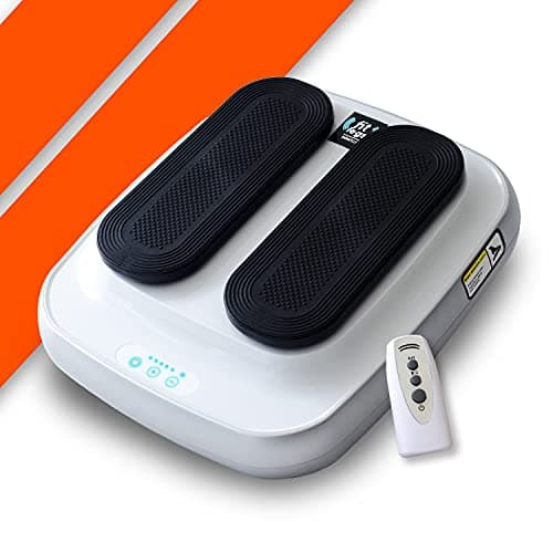 Bonplus BP | Ejercitador de Piernas Pasivo | Fitlegs | 5 Niveles de Velocidad | Alivia el Dolor de Piernas | Ejercitador de Piernas para Ancianos | Con Mando Incluido | Mejora la Circulación | Salud