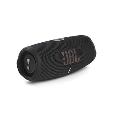 JBL Charge 5 Altavoz inalámbrico portátil con Bluetooth y batería integrada, resistente al agua (IP67), con PartyBoost para subir el nivel de la fiesta, hasta 20h de reproducción, negro