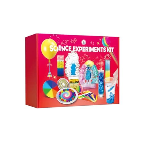 UNGLINGA 40+ Experimentos para Niños, Experimentos Regalos Niños Niñas Caja de Construcción Química Caja de Experimentos Laboratorio Niños Creativo Ideas de Regalo Juguetes