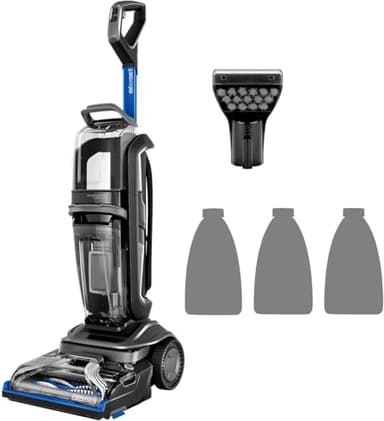 BISSELL Revolution HydroSteam Aspiradora de Agua Tapicería, Lava Aspiradora con Pantalla LED, Maquina Limpiar Tapicerías con Tecnología HydroSteam, Limpiador a Vapor, Potente Motor de 1300W, 3670N