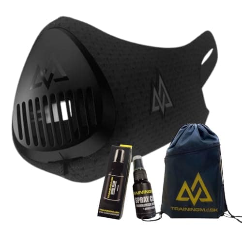 Mask for Training Breathing, Multisports, 3.0. With Free Bag and Spray (L)