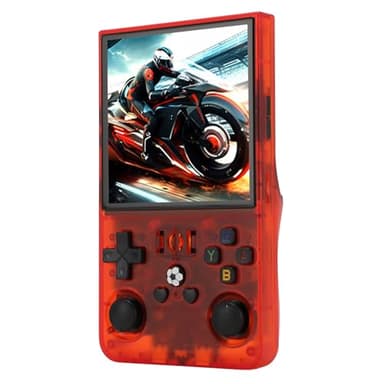 Consola de Juegos Portátil Retro R36MAX, Consola de Juegos Portátil con Pantalla IPS de 4, Compatible con 21000 Juegos y 60 Emuladores, Almacenamiento de 64/128 GB, Consola de