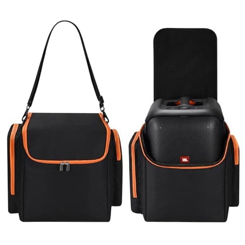 Yaowanguan Partybox Encore Funda para JBL PartyBox Encore Altavoz portátil y Micrófono Inalámbrico,Partybox Encore Essential Bolsa Estuche Protector de Transporte de Viaje con Correa Hombro
