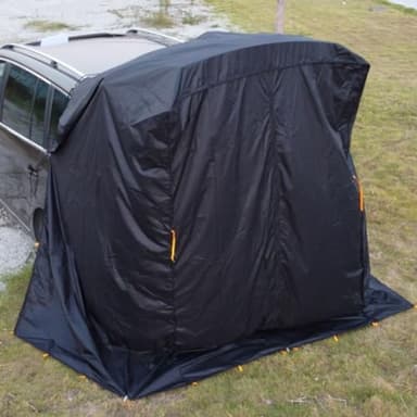 SA&MC Tailgate Tent Tienda de campaña para portón Trasero, Negro…