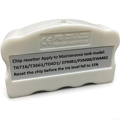 DAZZLEEX Restablecimiento de chip de cartucho, rendimiento de la impresora TEnhance con T3661 Resetter de chip de tanque de mantenimiento de residuos para Epson XP Series