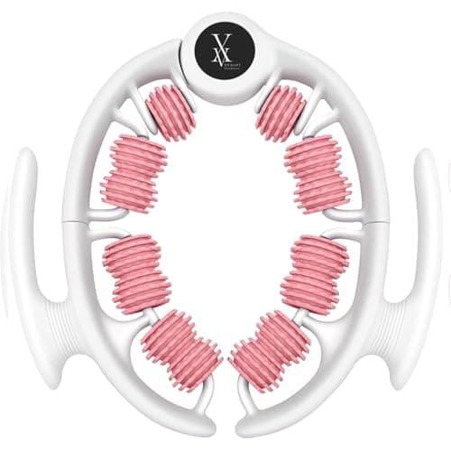 XVALOT PRODUCTS - Masajeador Anticelulitico Reductor, Masaje Ayuda Para la Eliminación de Celulitis y Liquidos, Ideal Para Piernas, Gluteos, Brazos y Abdomen, Desmontable. (ROSA)