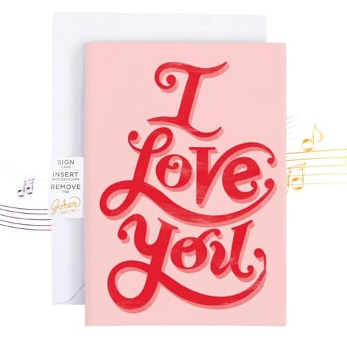 Tarjetas de San Valentín, tarjetas románticas infinitas para parejas, reproduce horas de música, canciones del día de San Valentín, tarjetas de felicitación para cena, reunión familiar o