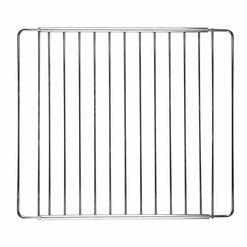 CHEFZOCO Bandeja extensible para horno, Parrilla ajustable para horno, Rejilla extensible Horno, Bandeja horno universal, Apta par a la mayoría horno, ancho de 370 a 640 mm, Fondo fijo de 305mm