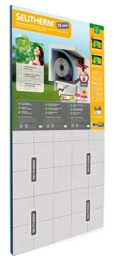 SELITHERM - Juego completo de aislamiento para cajas de persianas para un aislamiento óptimo 25mm