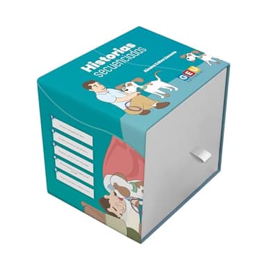 Historias Secuenciadas GEU | Pictogramas Autismo | Estimulación Lenguaje | Juego Educativo Niños | Logopedia | Aprendizaje Inclusivo I Editorial GEU
