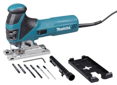 Makita 4351FCTJ Sierra de calar de 135 mm, con LED, 720W