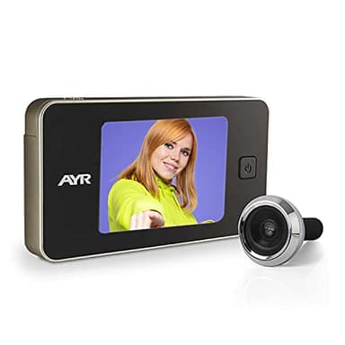 AYR Exitec 752 - Mirilla Digital (Pantalla de 3.2" 38-110 mm, 0.3 MP) Plateado y Negro