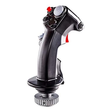 Thrustmaster F-16C Viper HOTAS Add-On Grip — Réplica versátil del flight stick del avión de caza para juegos y simulaciones de vuelo