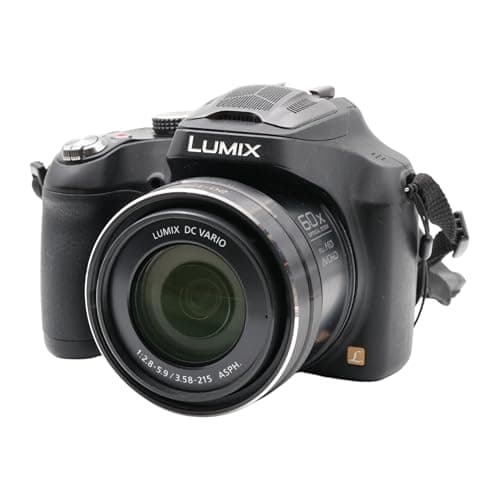 Panasonic Lumix DMC-FZ72EG-K - Cámara compacta de 16.1 Mp (pantalla de 3", zoom óptico 60x, estabilizador de imagen óptico), negro (versión importada)