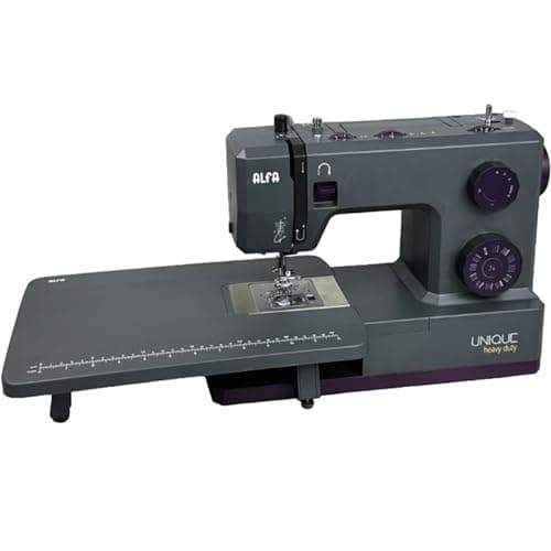 Máquina de coser Unique heavy duty, 100 W, Servomotor, Máximo rendimiento 1100 ppm, Base metálica
