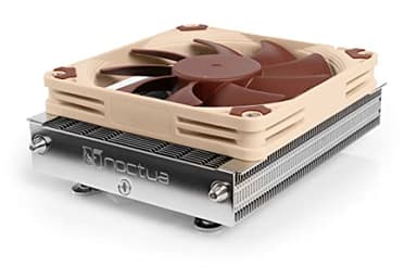 Noctua NH-L9a-AM4, Disipador Silencioso de Perfil Bajo para las CPU de la Plataforma Ryzen de AMD (Marrón)