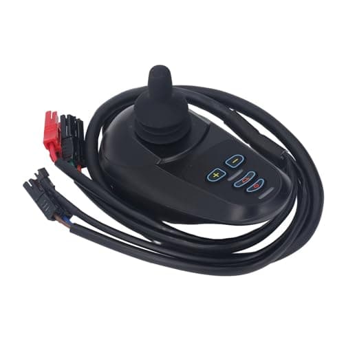 Controlador de Silla de Ruedas Eléctrica, Palanca de Mando de Motor Cepillado Separado con Función de Freno, Salida de 24 V 45 A, para las Principales Marcas de Sillas de Ruedas
