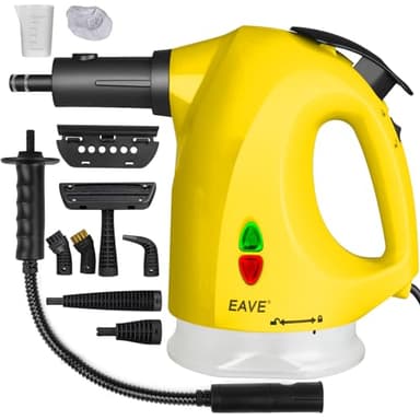 Eave Limpiador de vapor multifuncional portátil con bloqueo de vapor para cocinar al vapor con manos libres, calentamiento rápido para la limpieza de superficies de la cocina del hogar
