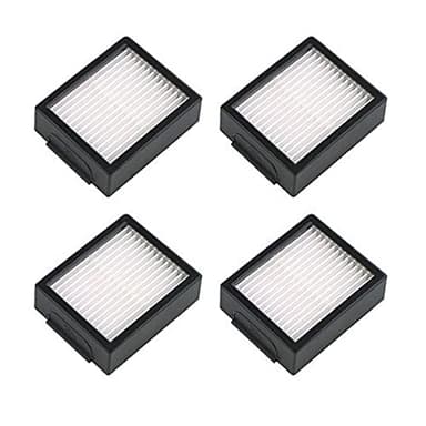 WANGCL 4 filtros de repuesto para aspiradoras robot i-Robot Roomba e e i Series E5(5150) E6(6198) i3(3150) i3+(3550) i6+(6550) i7(7150) i7+(7550)