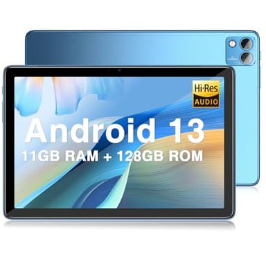 DOOGEE T10S Tablet 10 Pulgadas Android 13, 11GB RAM+ 128GB ROM (1TB SD),Tablet Infantil 2K, 6600mAh Widevine L1 Octa-Core, 8MP Cámara 1200*1920 FHD 2024 Tablet PC 4G Dual SIM/BT5.0/ GPS,5G+2.4G/WiFi