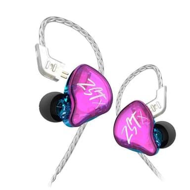 Yinyoo KZ ZST X Hybrid 1BA+1DD in Ear Monitor Earbuds Equilibrio Armadura con Auriculares dinámicos in-Ear Auriculares HiFi Headset