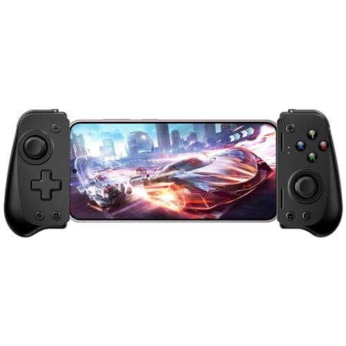 EasySMX M10 Móvil Mando de Juego para Teléfono Android (Tipo C) & iPhone 15 - iPhone 15 Mando Smartphone - Controlador de Juegos Móvil con Hall Joysticks/Triggers - Baja Latencia - Plug and Play