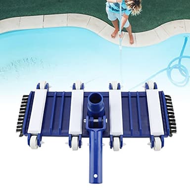 FTVOGUE Cepillo de Vacío para Piscina, Cabezal de Vacío para Piscina Resistente, Cepillos de Limpieza para Piscina de Estanque de Peces, Cepillos para Piscina
