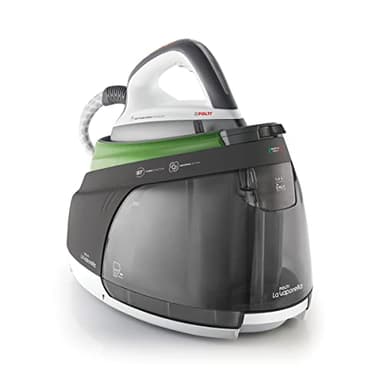 Polti La Vaporella XT90C, Plancha de vapor con caldera, 7 Bar de presión, Potencia 2350 W, Función Eco, Autonomía ilimitada, Capacidad 1,4 L, Steam Pulse 450 g, Verde y Gris