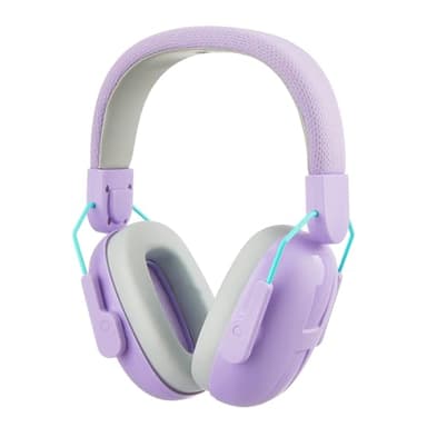 Lilian&Gema Cascos Antiruido para niños,SNR 25 db Protectores de Oído para Niños,banda de sujeción ajustable,Orejeras para niños,protección auditiva para niños, para niños y niñas de 4 a 18 años