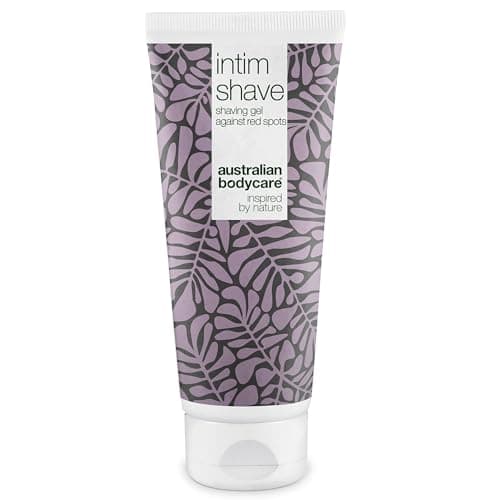 Australian Bodycare Intim Shave 200ml – crema de afeitar íntima con pH balanceado de aceite de árbol de té 100% natural | Para pelos encarnados e irritación, gel para depilación del área íntima