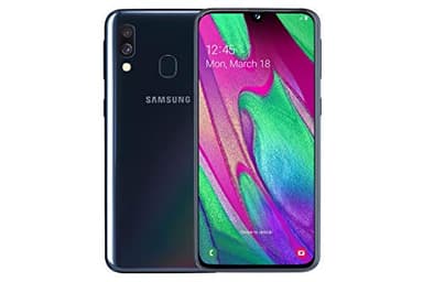 2019 Samsung Galaxy A40 Dual SIM 64GB - Negro (Reacondicionado)