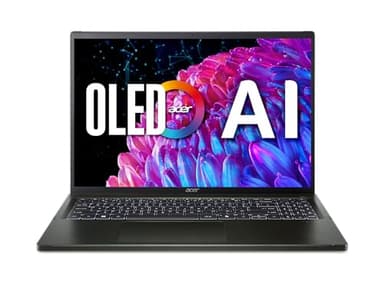 Acer Swift Edge 16 Laptop | visualización OLED WQXGA+ de 14 pulgadas de 3200 x 2000 | Desbloquea experiencias de IA | Procesador AMD Ryzen 7 8840U Octa-Core Ryzen | LPDDR5 de 16 GB | SSD PCIe Gen 4 de