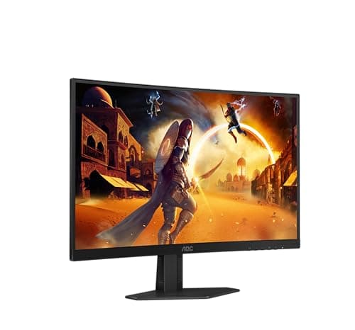 AOC Gaming C27G4ZXE - Monitor FHD Curvo de 27 Pulgadas, 280 Hz, 0,3 ms, VA, HDR10, Base Esports, bajo retraso de Entrada, FreeSync (1920 x 1080,300 CD/m2, HDMI 2.0 / DP 1.2)