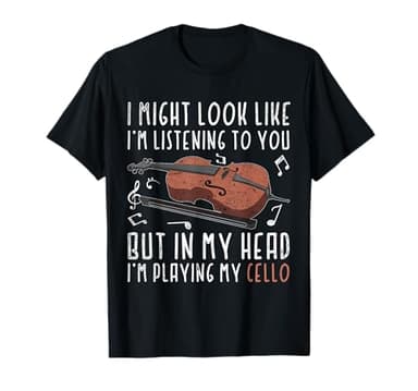 Regalo Divertido Violonchelista Orquesta Música Violonchelo Camiseta