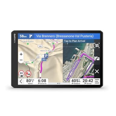 Garmin dēzl LGV720, GPS para camión con Pantalla Brillante de 7'', Información de tráfico en Tiempo Real, Voz y Asistencia al Conductor, Rutas Personalizadas, Mapas de EU, Alertas meteorológicas