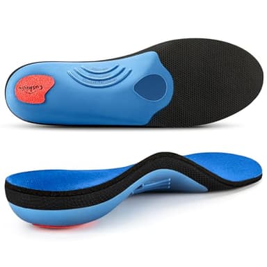 PCSsole Plantillas Ortopédicas con Soporte para Arco, Plantillas Acolchadas para Hombres y Mujeres para Fascitis Plantar, Dolor de Talón, Espolones, Pies Planos, Aliviar Dolor de Pies