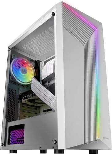 PC’S Gaming Ordenador PC Gaming Sobremesa Gamer CPU Ryzen 3 4/4N x 4,0 GHz, T. Gráfica AMD Vega 8, SSD HDD 500GB, Ram 8 GB + WiFi de Regalo. pc Gamer, pc Gaming, Ordenador para Juegos Windows 11
