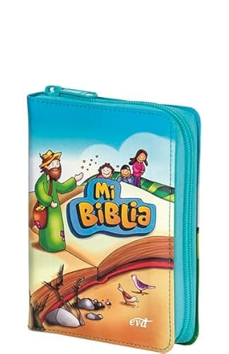 MI BIBLIA. INFANTIL ILUSTRADA SIMIL PIEL CON CREMALLERA: [bolsillo - simil piel con cremallera] (La Biblia. Palabra de Vida)