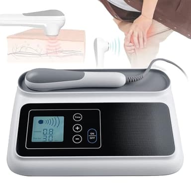 Hydravex Máquina de Terapia de ultrasonido de Mano, Dispositivos portátiles para aliviar el Dolor Equipo de Fisioterapia terapéutica Máquina de ultrasonido para Artritis Terapia física Masajeador
