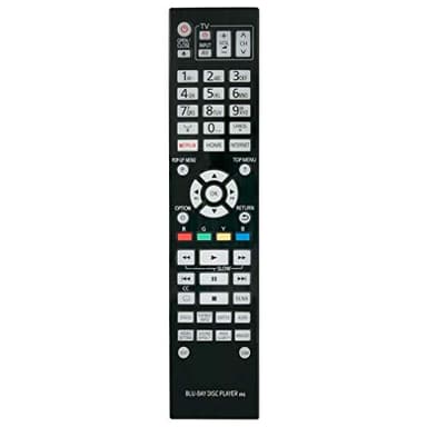 VINABTY N2QAYA000131 Control Remoto Adecuado para PANASONIC UHD Ultrahd 4K BLU-Ray Player DMP-UB900 DMP-UB900GN DMP-BDT700